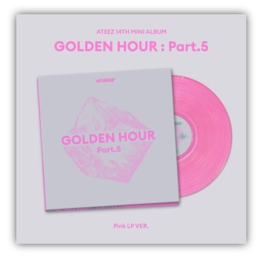 Amazon.co.jp: [ Pink LP VER. ] ATEEZ - 14th Mini Album [ GOLDEN